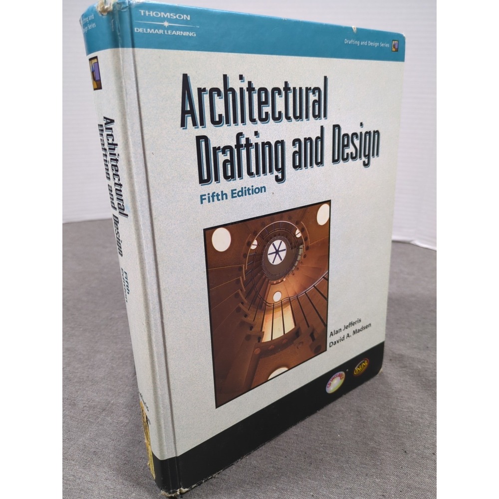 2005 Architectural Drafting and‎ Design 5th Edition Thomson Delmar Learning w/CD